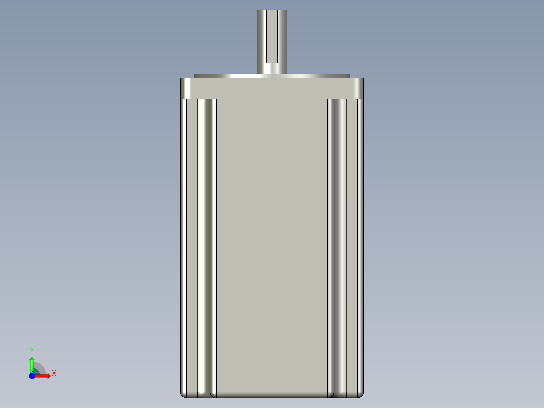 86步进电机--12N前视图