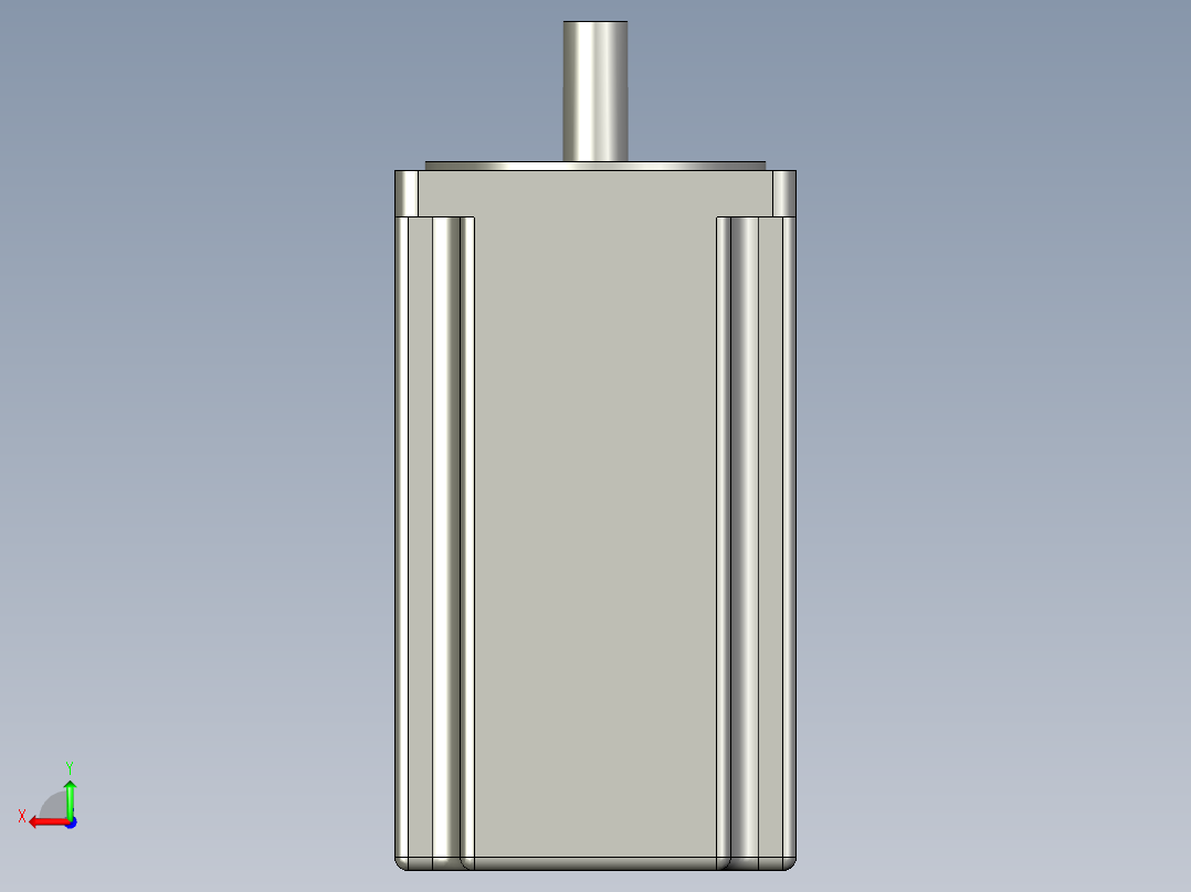 86步进电机--12N后视图