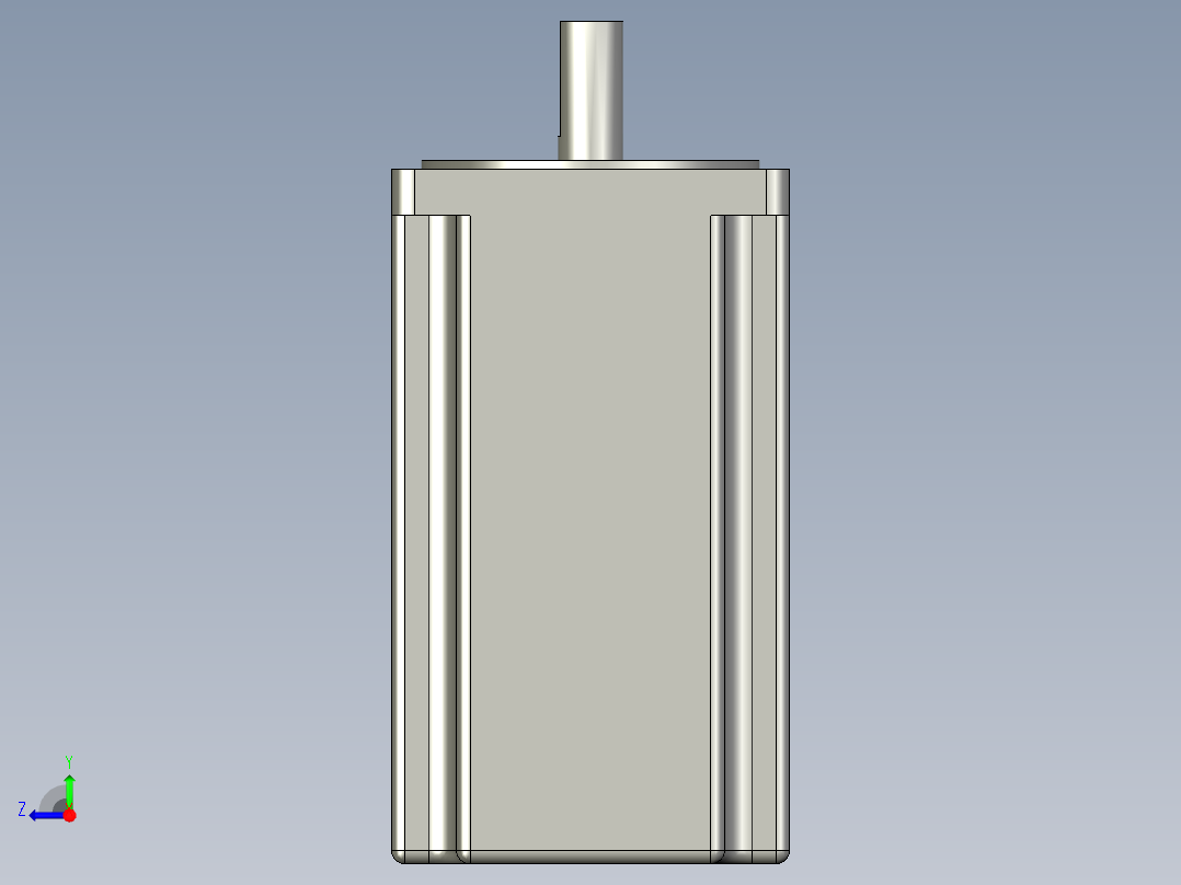 86步进电机--12N右视图