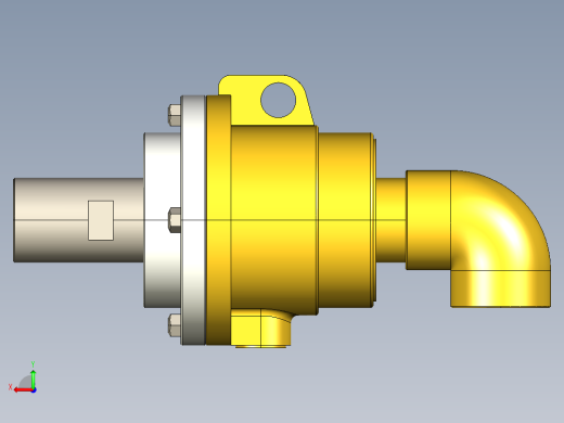 旋转水接头后视缩略图