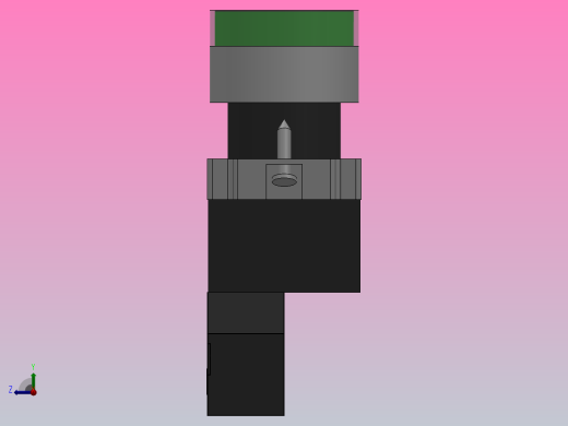 金属平头型按钮[GQB2-BW3361]按钮开关右视缩略图