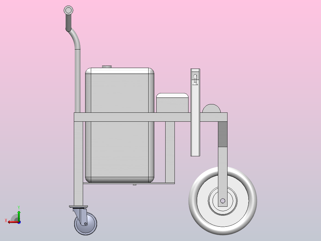 自走式喷雾机SW 后视图