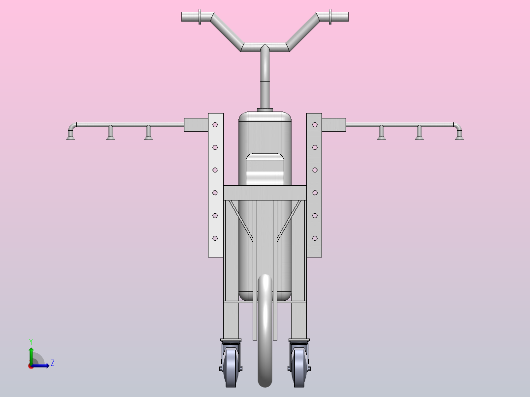 自走式喷雾机SW 左视图