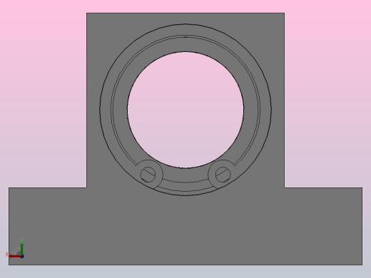 T型高度选择型轴承座组件_BTC-6806-2Z-40-A后视缩略图