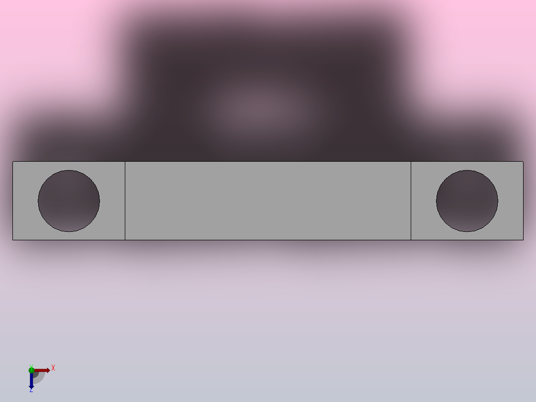 T型高度选择型轴承座组件_BTC-6806-2Z-40-A俯视图