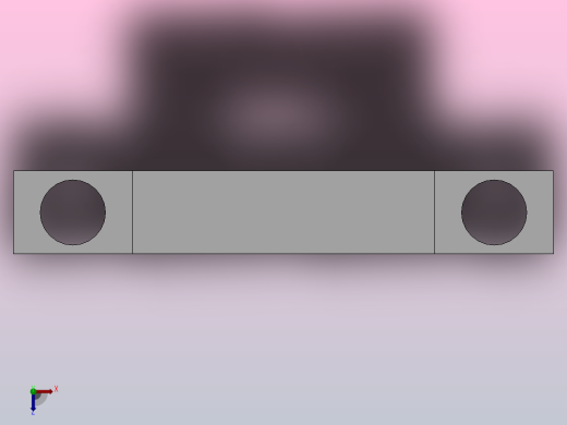 T型高度选择型轴承座组件_BTC-6806-2Z-40-A俯视缩略图