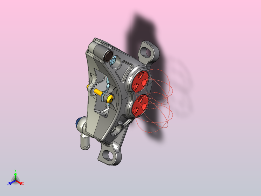 MTB液压卡钳（我的设计）