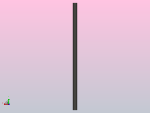 母针头Female_Header_1x30_P2.0_H4.3_straight.step后视缩略图