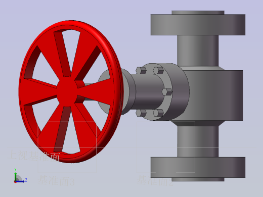 DN40节流截止放空阀RJ2500左视缩略图