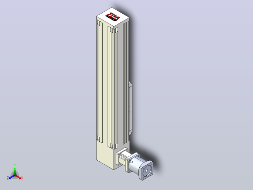 伺服电机集成皮带传动直线执行器TPA-OCB-140-256-L250-DL-J90-N3