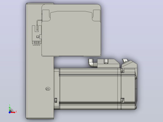 皮带直线轴半封闭可选导轨TPA-HNB-85D-90-L1050-RP-C-P20-N3前视缩略图