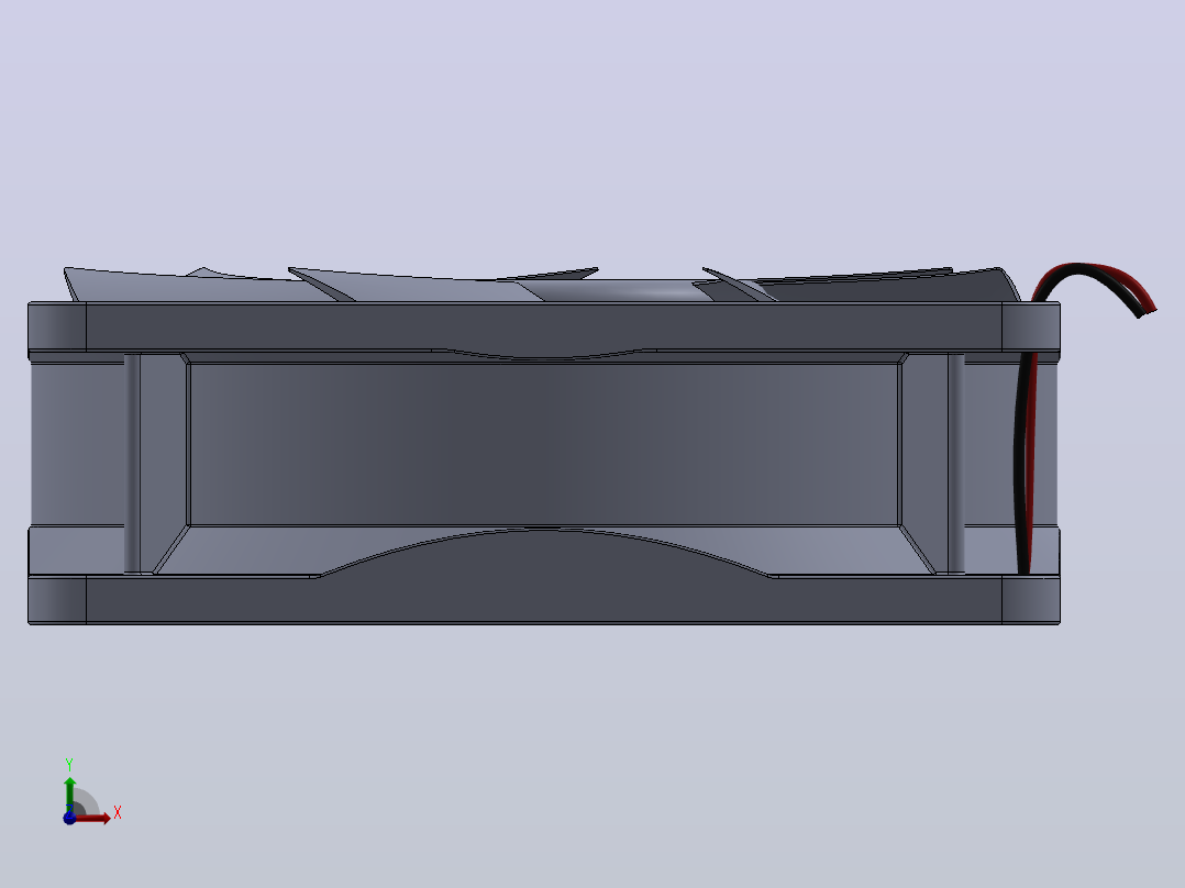 PC Fan风扇前视图