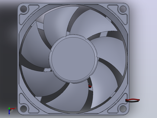 PC Fan风扇俯视缩略图