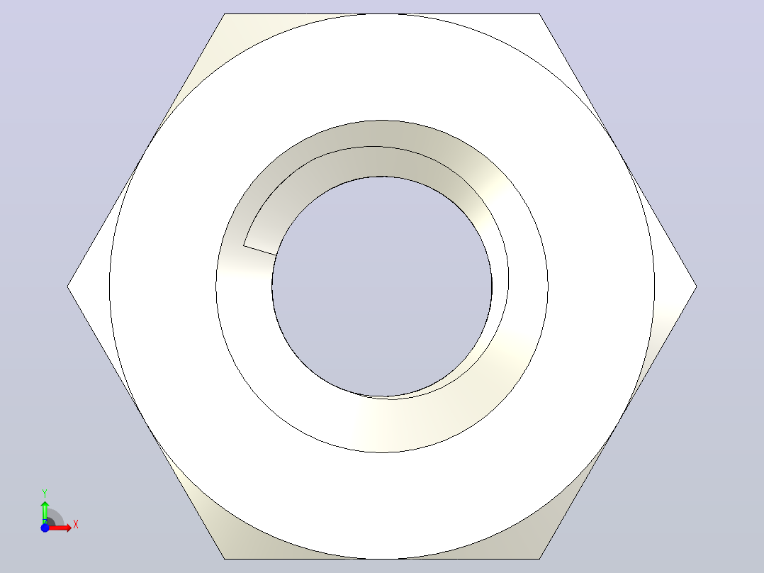DIN_EN_ISO_4032_Hexagon_Nut_1,6.ipt六角螺母前视图