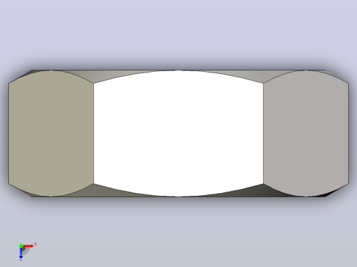 DIN_EN_ISO_4032_Hexagon_Nut_1,6.ipt六角螺母俯视缩略图