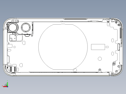 苹果手机iPhone SE 模型后视缩略图