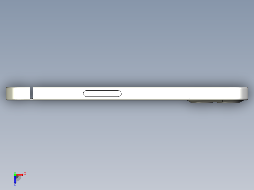 苹果手机iPhone SE 模型俯视缩略图
