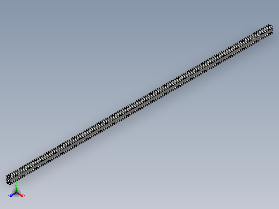 YCBL3X40X80-C1支撑梁主视图