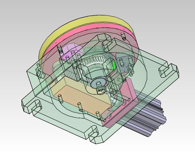 气动分度盘3D图纸 H147 非标自动化设备3D图纸3D模型件夹
