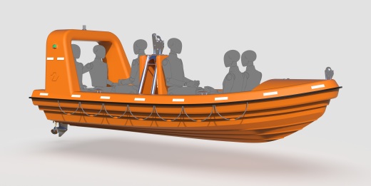 Rescue boat救援船救援艇造型3D数模图纸 RHINO设计 附STP(1)缩略图