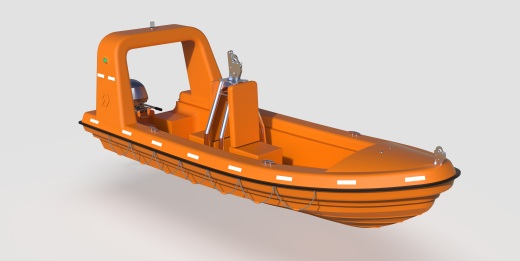 Rescue boat救援船救援艇造型3D数模图纸 RHINO设计 附STP(1)缩略图