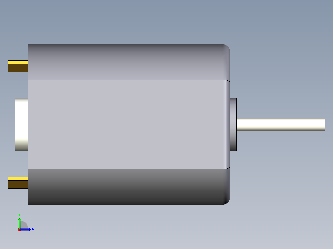 N20微电机左视图