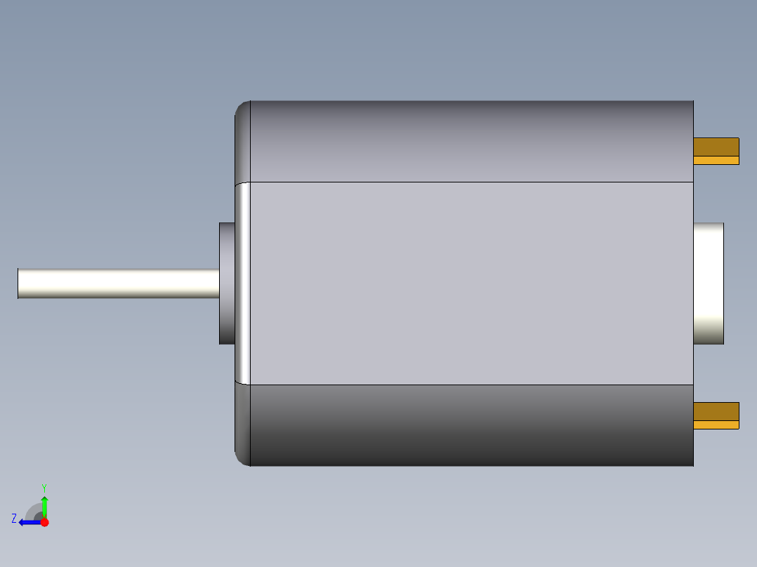 N20微电机右视图