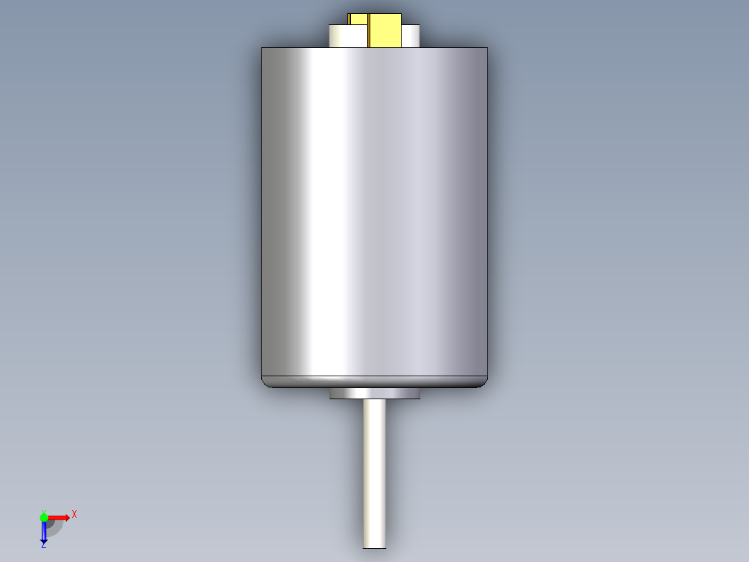 N20微电机俯视图