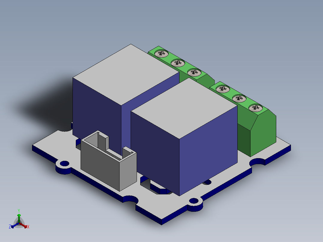 继电器1 (42)正等轴测图