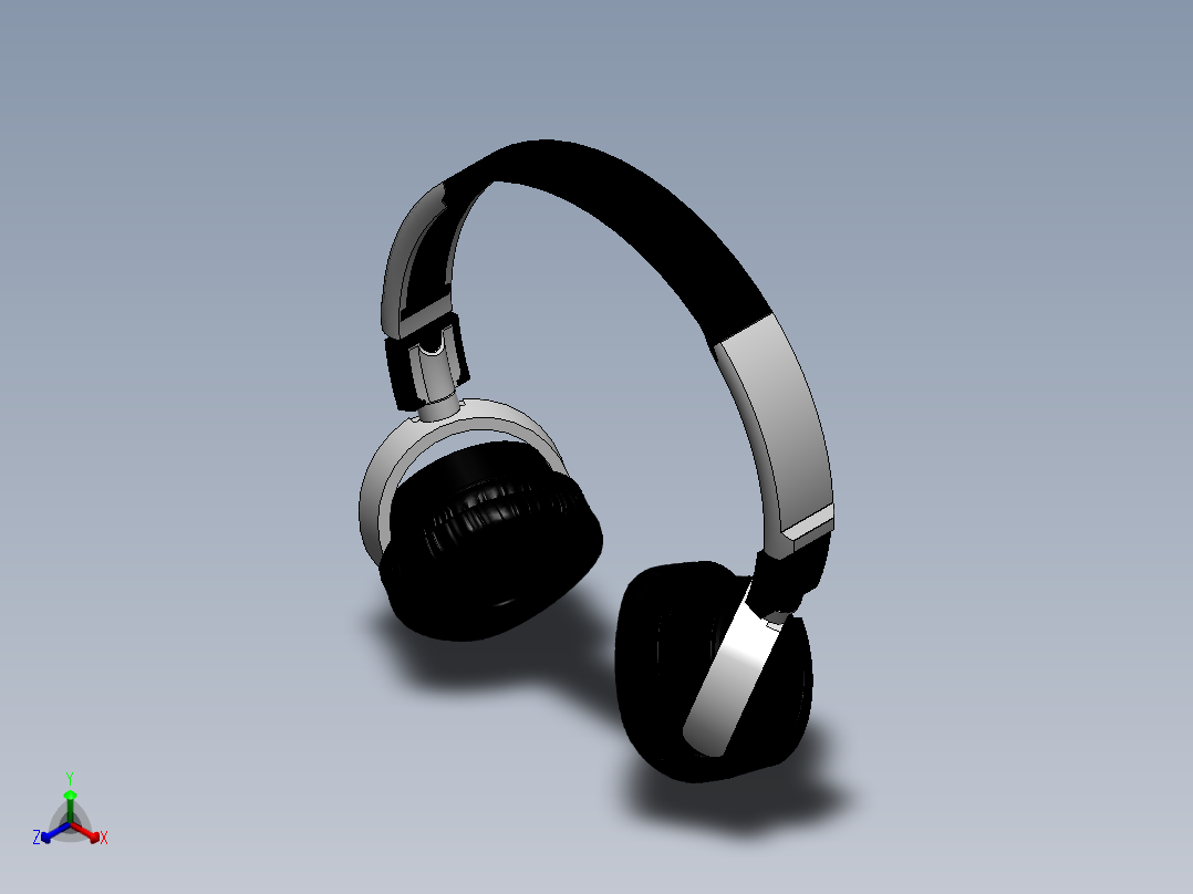 耳机22正等轴测图