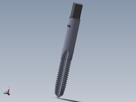 标准英制丝锥-Hand Tap 5-16-18 N2