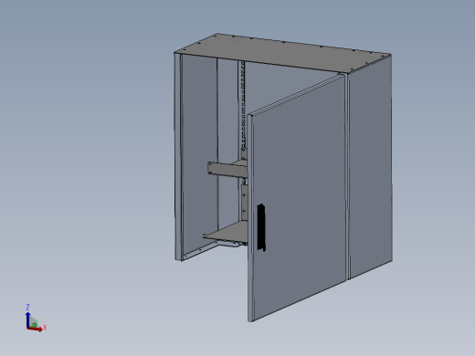 电器柜 电控柜 (14) 机械设计素材