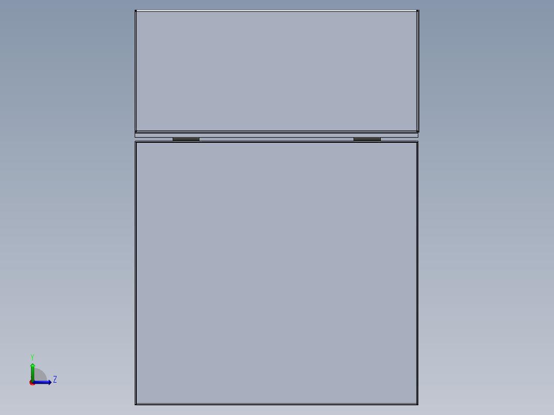 电器柜 电控柜 (14) 机械设计素材左视图