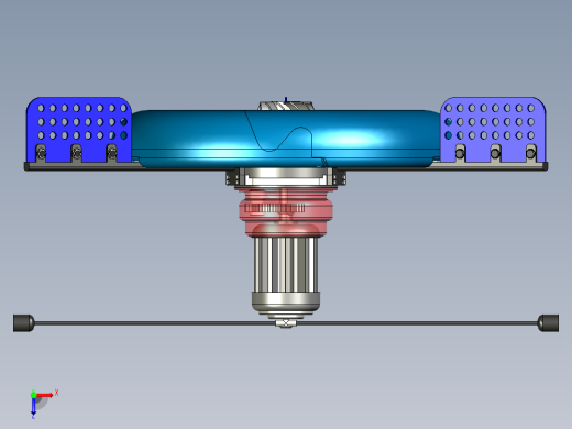 新型增氧机俯视缩略图