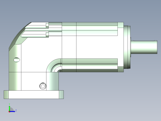 直齿ZPLX142-L3 35-114.3-200-M12.stp左视缩略图