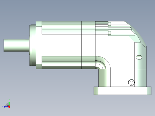 直齿ZPLX142-L3 35-114.3-200-M12.stp右视缩略图