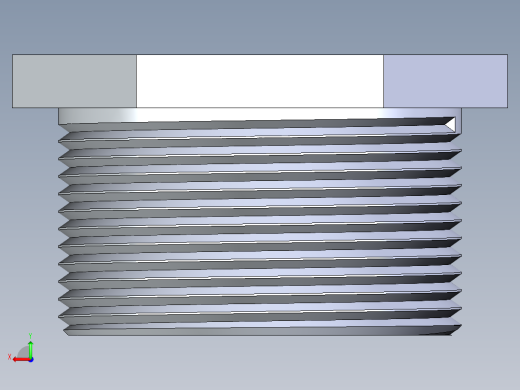 CPVC管件22-Sch80_Plug_MPT_9850-025_2.5in后视缩略图