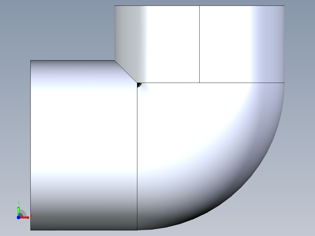 聚氯乙烯配件06-Sch80_90Elbow_SxFPT_807-020 _2in前视图