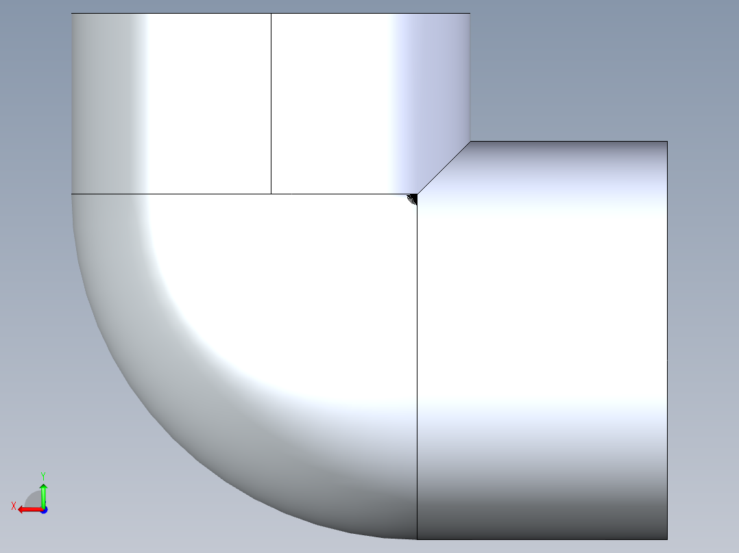 聚氯乙烯配件06-Sch80_90Elbow_SxFPT_807-020 _2in后视图