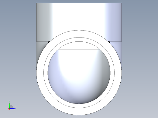聚氯乙烯配件06-Sch80_90Elbow_SxFPT_807-020 _2in左视缩略图