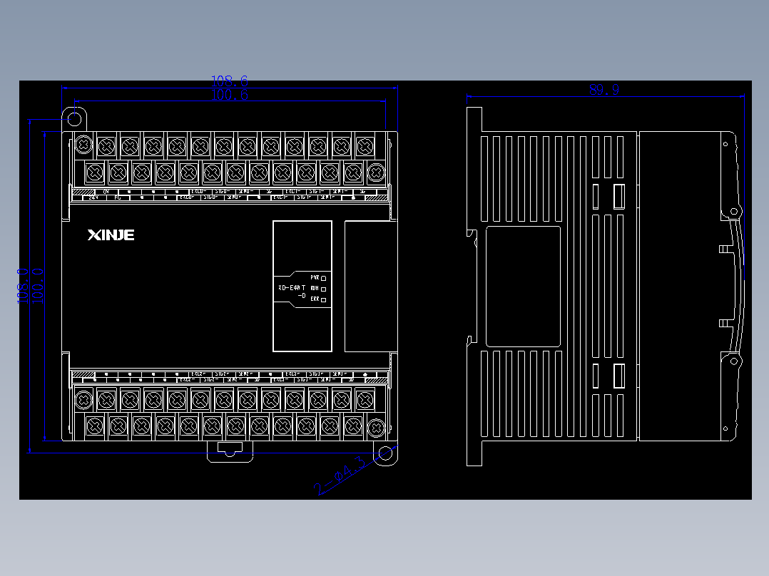 XD-E4WT-D外观图2007.dwg