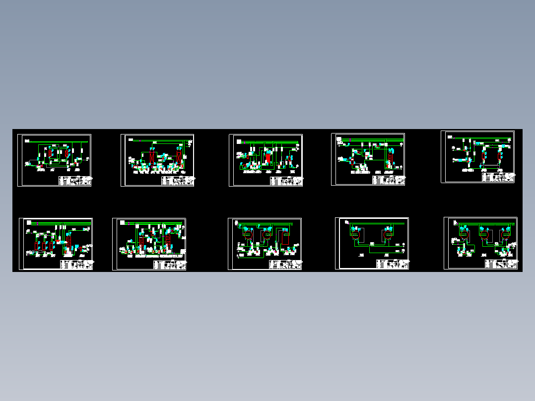 年产十万吨丙烯酸项目设计CAD+说明50