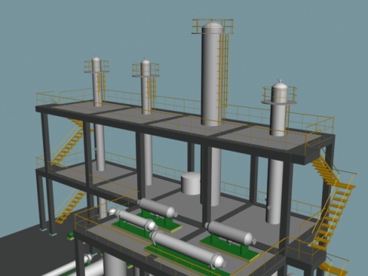 年产十万吨丙烯酸项目设计CAD+说明50缩略图