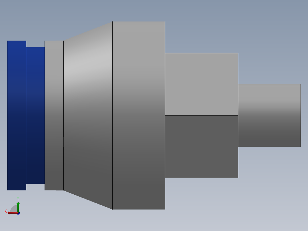 Ø6 x M5 - CONEXÃO RETA (C02250605)后视图