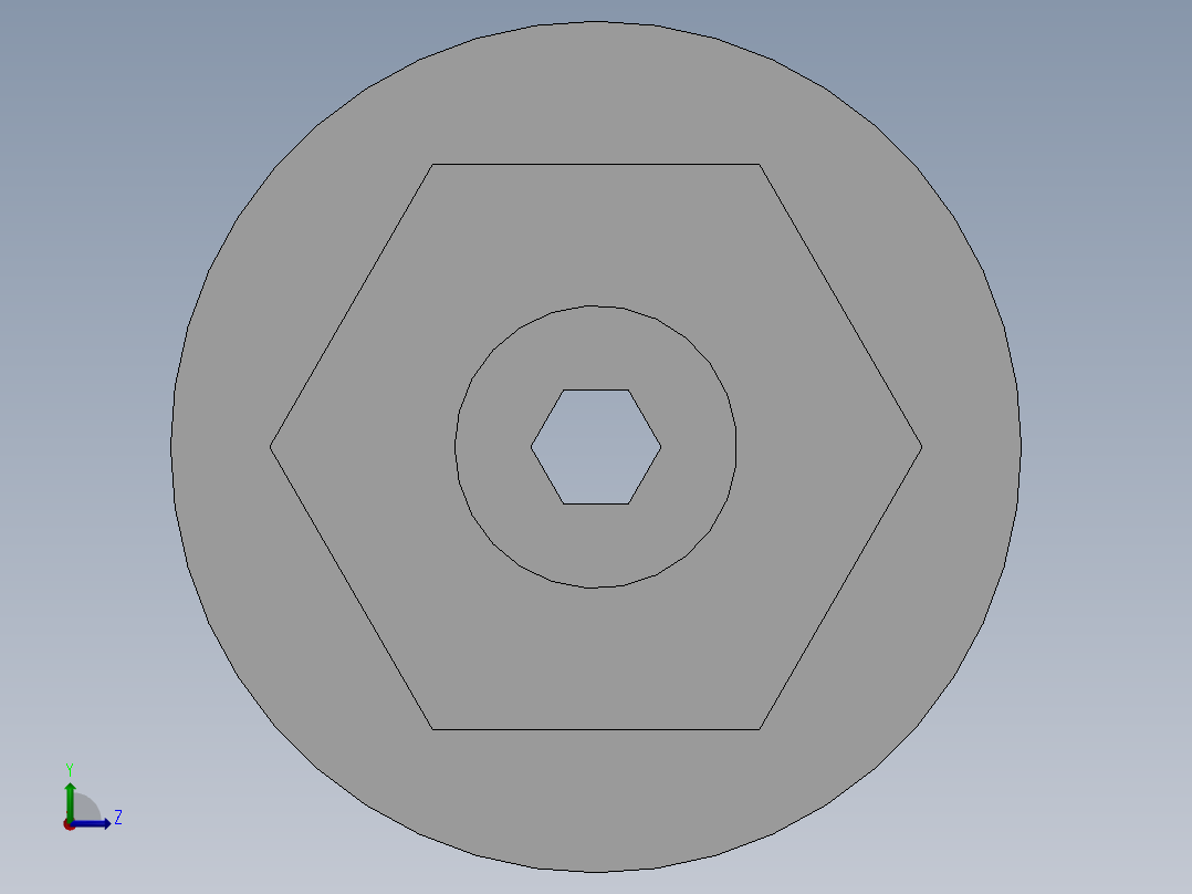 Ø6 x M5 - CONEXÃO RETA (C02250605)左视图