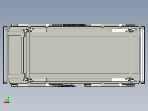 医院病床可折叠后视缩略图