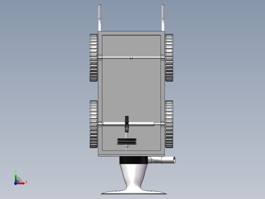清雪车模型前视缩略图