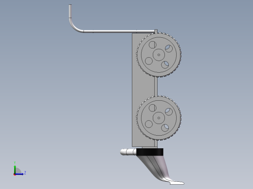 清雪车模型左视缩略图