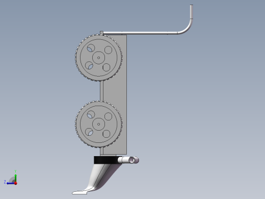清雪车模型右视缩略图