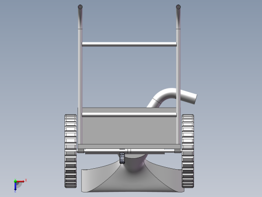 清雪车模型俯视缩略图
